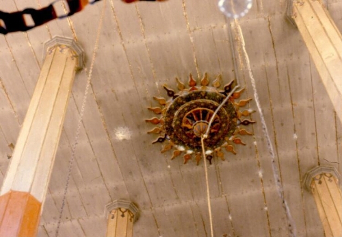 Plafond de la synagogue de Ben Gardane